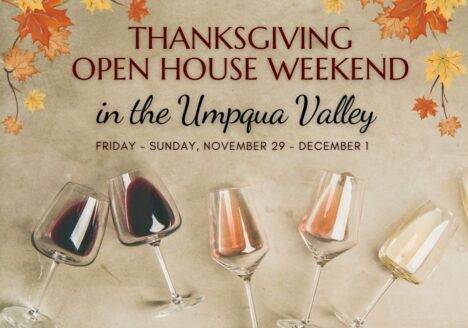 Thanksgiving Open House Weekend in the Umpqua Valley 2024