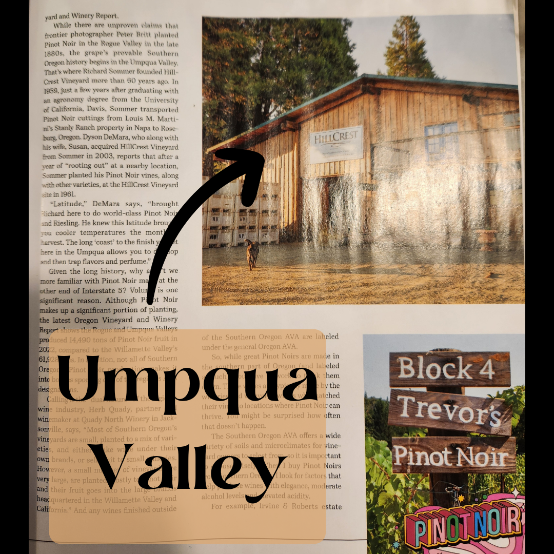 HillCrest Vineyard featured in Wine Enthusiast Magazine April 2024